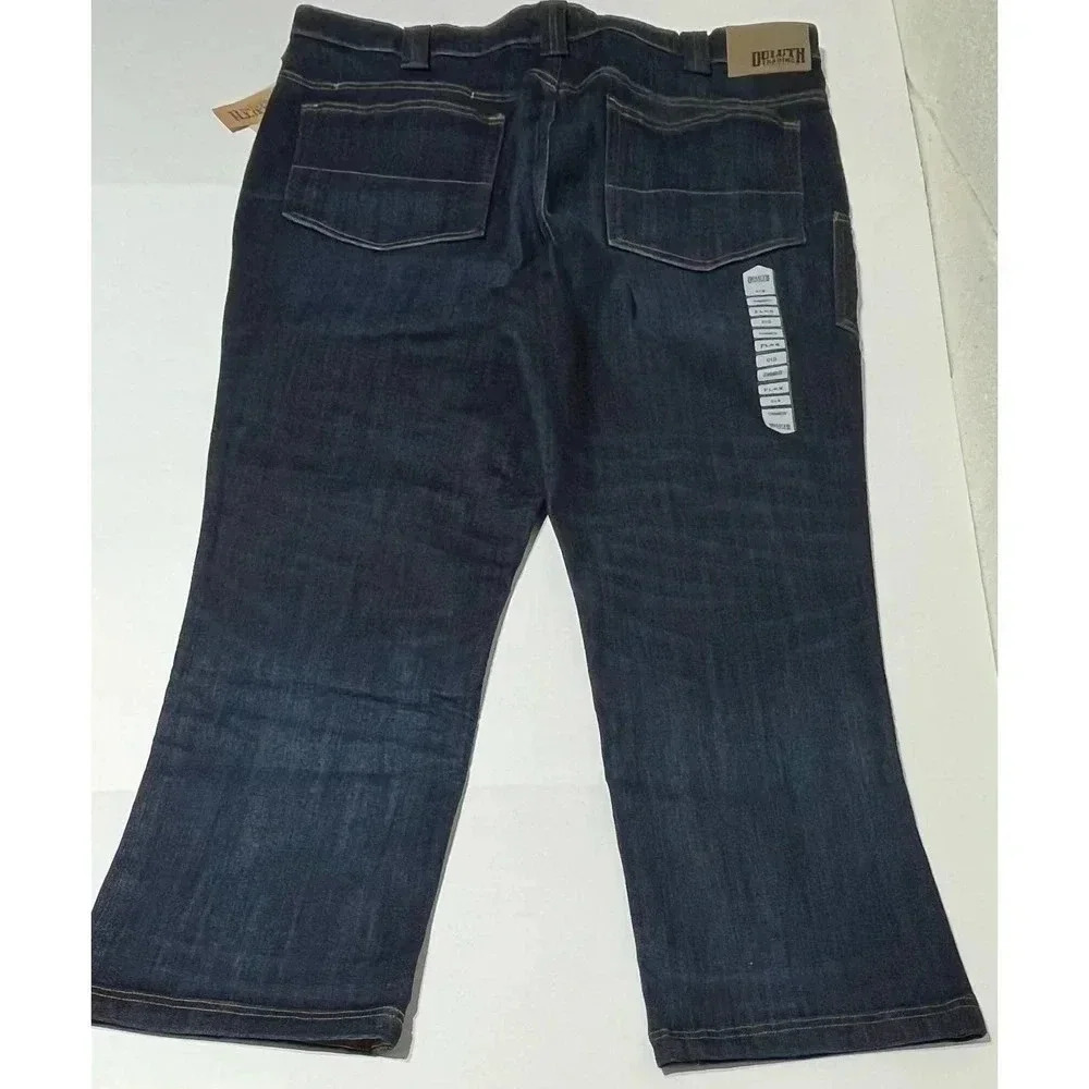 Deluth Trading Men's Ballroom Double Flex Standard Fit Carpenter Jeans NWT